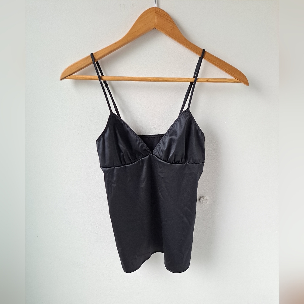 satin night top